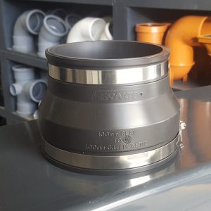 4 inch clay to 4 inch plastic