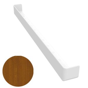 Fascia Corner 600mm - (WG) Light Oak