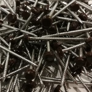 40mm Poly Pins - ChocBrown (Rosewood)