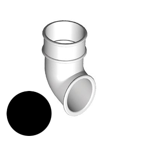 Round Shoe - Black