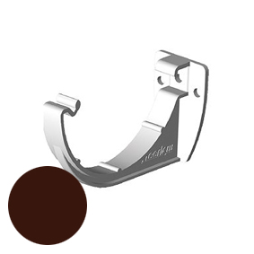 Round - Fascia Bracket - Leather Brown