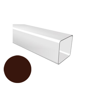 Square Pipe 5.5m - Leather Brown