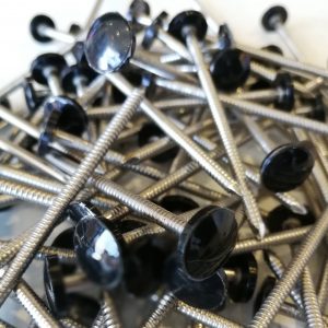 65mm Poly Nails - Black