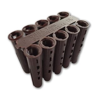 TALON Brown Expansion Wall Plug - Bag of 100