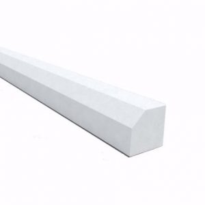 15mm x 15mm x 5m Square - White