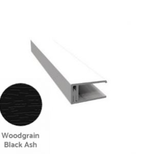 2 Part - Egde Trim - Black (WG) - (Shiplap)