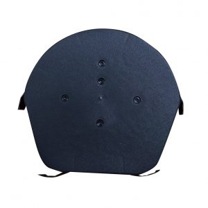 Easy Verg Ridge Cap Black (Half Round)