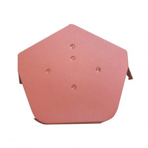 Easy Verge Ridge Cap Terracotta (Angled)