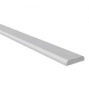 28mm x 5m D Mould - White
