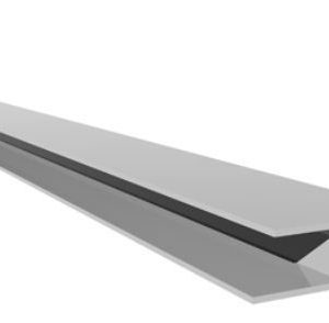 H trim Joint  - White soffit -5m