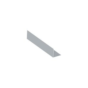 25mm X 25mm x 5m Rigid Angle - White