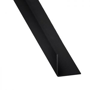 25mm x 25mm x 5m Rigid Angle - Black