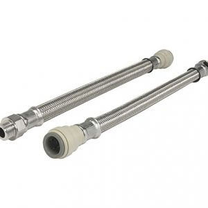 22mm Flexible Hose - 300mm 3/4" Tap Connector