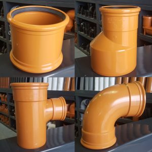 160mm Underground Drainage Pipe and Fittings