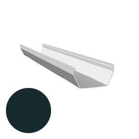 4m Square Gutter - Anthracite Grey