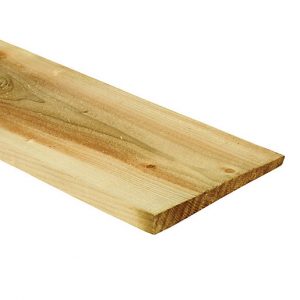 Feather Edged Boards - 125mm x 22mm x 1.8m