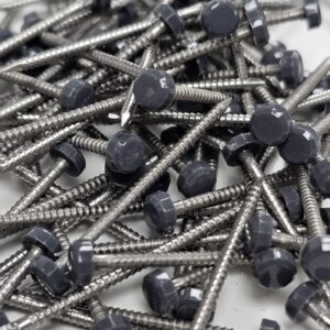 40mm Poly Pins - Anthracite Grey